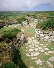Chysauster ancient village, Cornwall, c1980-c2017. Artist: Historic England Staff Photographer
