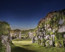 Chysauster Ancient Village, Cornwall, c2016. Artist: James O Davies