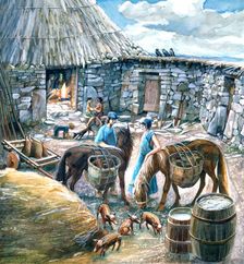 Chysauster Ancient Village, c1st-2nd century, (c1990-2010). Artist: Judith Dobie