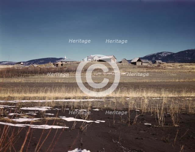 Chacon, Moro Co., New Mexico, 1943. Creator: John Collier.