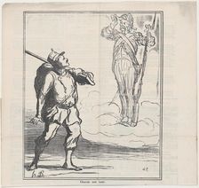 Chacun son tour, c1851. Creator: Honore Daumier