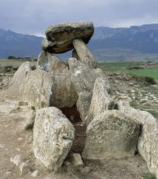 Chabola de la Hechicera, (Witch's Hut Dolmen), Elvillar, Alava province, Basque Country, Spain,2008. Creator: LTL
