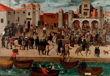 Chafariz d'El-Rei in Lisbon, 1570-1580. Creator: Anonymous