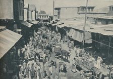 Chaffering Oriental Crowds That Throng The Street Markets c1935. Artist: Charles H Gabriel