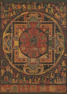Chakrasamvara Mandala, ca. 1100. Creator: Unknown