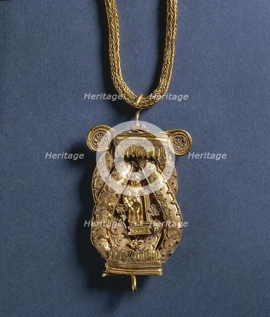 Chain and Pendant, 200s BC. Creator: Unknown.