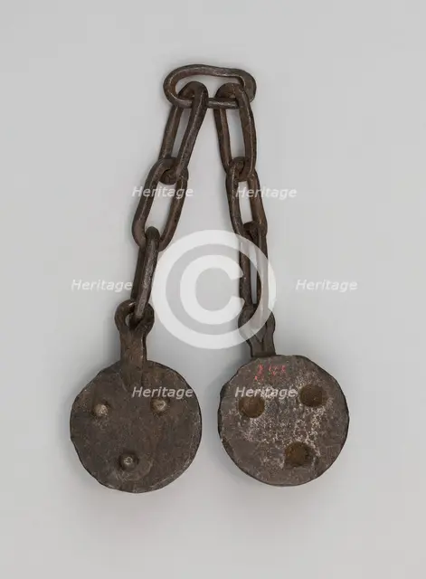 Chain Shot (Projectile) for a Cannon, Austria, 17th Century. Creator: Unknown.