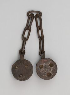 Chain Shot (Projectile) for a Cannon, Austria, 17th Century. Creator: Unknown