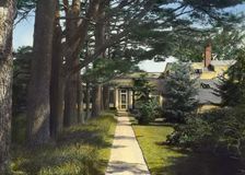 "Chailey," Charles William Moseley house, Newburyport, Massachusetts, 1920. Creator: Frances Benjamin Johnston