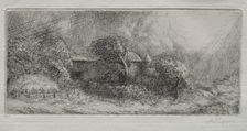 Chailli: effet dorage. Creator: Alphonse Legros (French, 1837-1911)