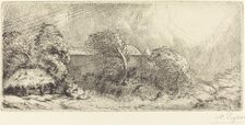 Chailli Seen in a Storm (Chailli: Effet d'orage). Creator: Alphonse Legros