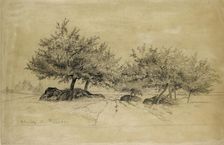 Chailly, c1859. Artist: Camille Pissarro