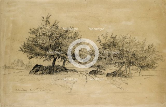 Chailly, c1859. Artist: Camille Pissarro.