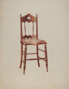 Chair, 1941. Creator: Archie Thompson