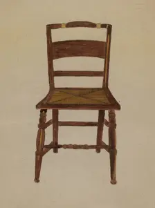 Chair, 1935/1942. Creator: Genevieve Sherlock