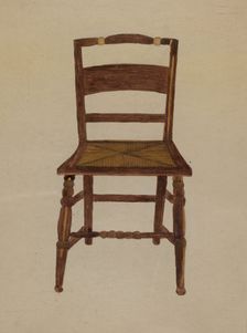 Chair, 1935/1942. Creator: Genevieve Sherlock