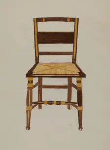 Chair, 1935/1942. Creator: Genevieve Sherlock
