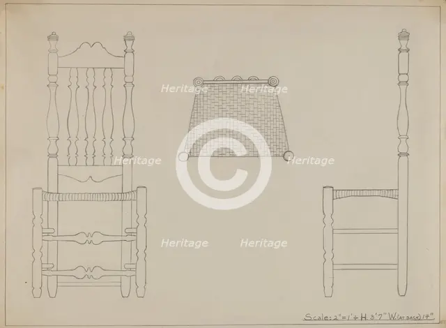 Chair, 1935/1942. Creator: Gerald Bernhardt.
