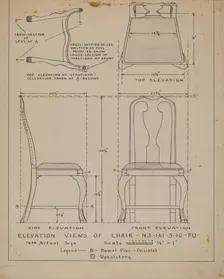 Chair, 1935/1942. Creator: Francis Law Durand