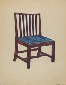 Chair, 1935/1942. Creator: Harold Smith