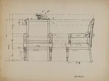 Chair, 1935/1942. Creator: Herbert Marsh