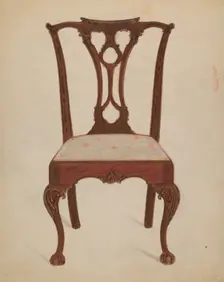 Chair, 1935/1942. Creator: John Garay