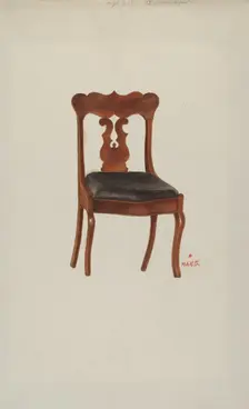 Chair, 1935/1942. Creator: Margaret Stottlemeyer