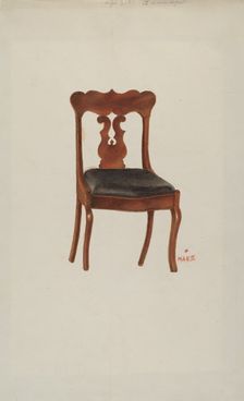 Chair, 1935/1942. Creator: Margaret Stottlemeyer