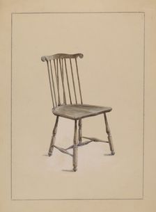 Chair, 1935/1942. Creator: Simon Weiss