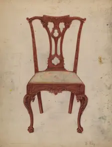 Chair, 1935/1942. Creator: Suzanne Roy