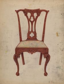 Chair, 1935/1942. Creator: Suzanne Roy