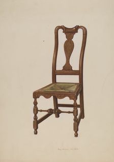 Chair, 1935/1942. Creator: Regina Henderer