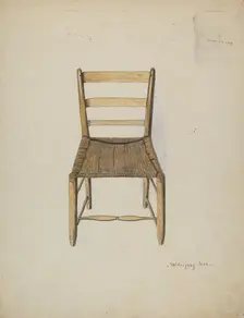 Chair, 1935/1942. Creator: Willoughby Ions