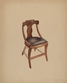 Chair, 1935/1942. Creator: William Paul Childers