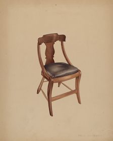 Chair, 1935/1942. Creator: William Paul Childers