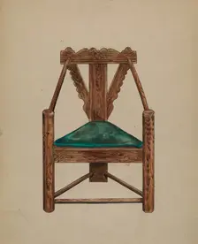 Chair, 1935/1942. Creator: Thomas J. Eliot