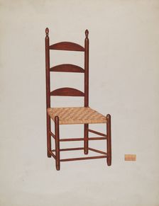Chair, 1935/1942. Creator: Unknown