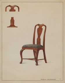 Chair, 1935/1942. Creator: Francis Law Durand