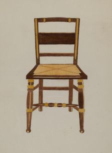 Chair, 1935/1942. Creator: Genevieve Sherlock