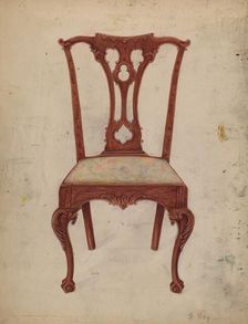 Chair, 1935/1942. Creator: Suzanne Roy