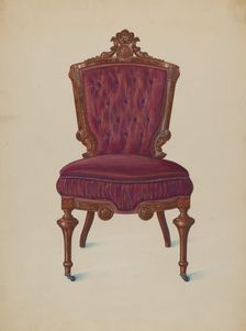 Chair, 1936. Creator: Frank Wenger
