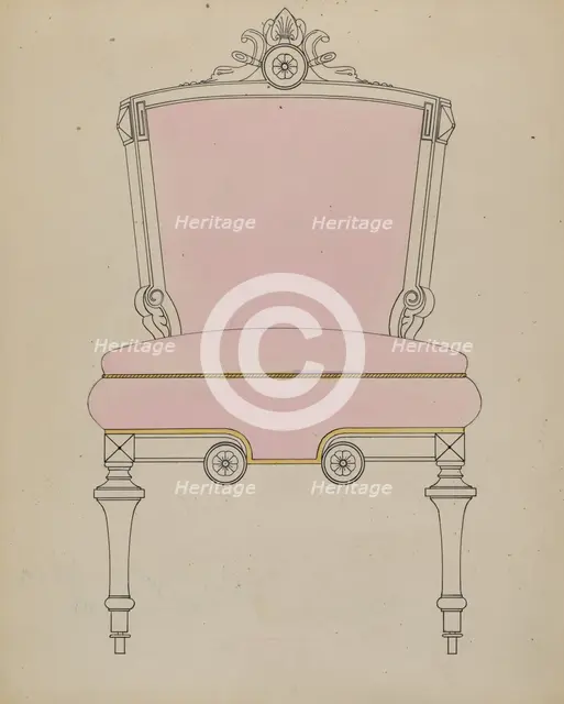 Chair, 1936. Creator: Jack Bochner.
