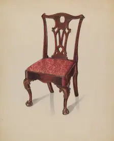 Chair, 1936. Creator: Ruth Bialostosky