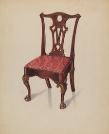 Chair, 1936. Creator: Ruth Bialostosky
