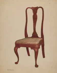 Chair, 1937. Creator: Arsen Maralian