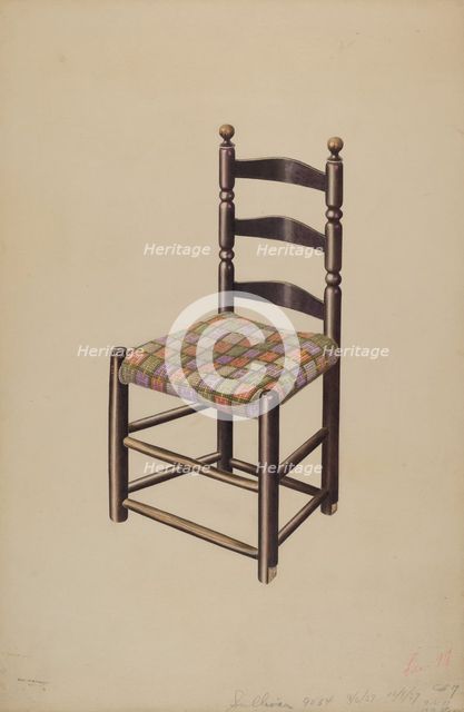 Chair, 1937. Creator: John Sullivan.