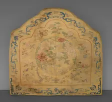 Chair Cover, China, Qing dynasty (1644-1911), 1750/1800. Creator: Unknown