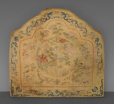 Chair Cover, China, Qing dynasty (1644-1911), 1750/1800. Creator: Unknown