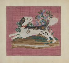 Chair Cover, c. 1937. Creator: Mabel Ritter
