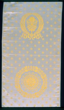 Chair Cover, France, 1800/25. Creator: Unknown